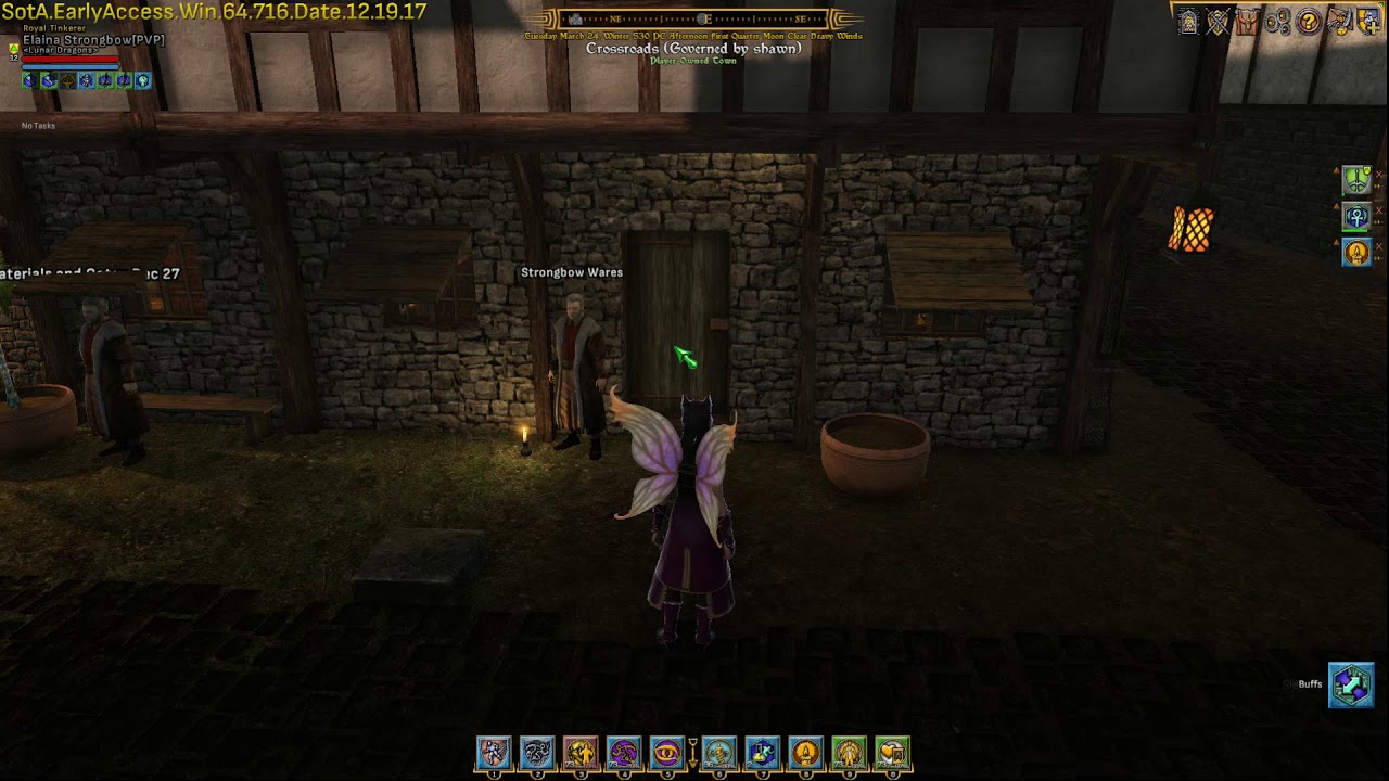 Shroud of the Avatar - Economy - Selling with Player Vendors