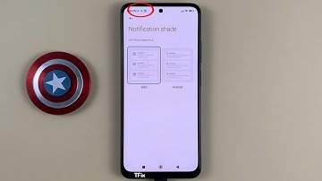 How to change the notification drawer style on Xiaomi Redmi Note 11 Android 12