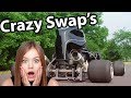 When Mechanics Lose Their Minds   Insane Motorcyle Engine Swaps.harley davidson, homemade, crazy