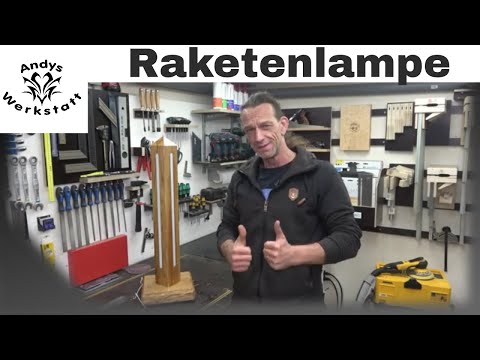 Rocket Lamp / Timber Beam Lamp with LED Strips