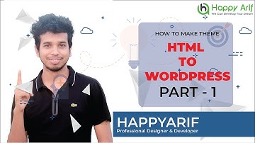 Online Live Class Advance WordPress Theme Development in Bangla Part-01 (2020)