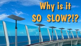 Starlink On Cruise Ships Seems Like A Fail To Me  --  Slow satellite Internet from SpaceX