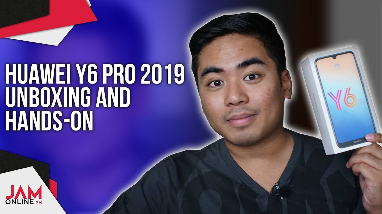 Huawei Y6 Pro Unboxing and Hands-On: Budget with f1.8 Rear Camera - YouTube