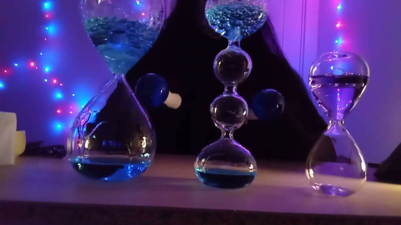 ASMR Water Globes And Bubble Hourglasses 🫧🌊