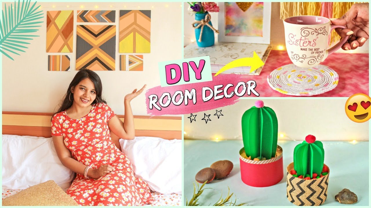 Unique DIY ROOM DECOR IDEAS Under ₹ 50 Cute and Easy Under Budget