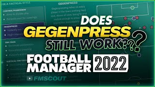 Does GEGENPRESSING still work in FM2022 | FM22 Tactics