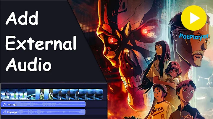 How to Add External Audio Track to a Video or Movie with PotPlayer | Replace Audio in PotPlayer