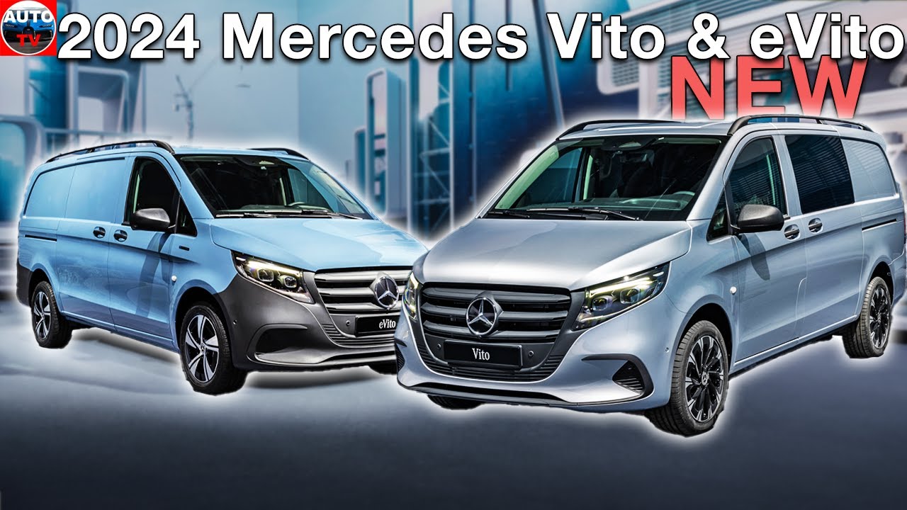 All NEW 2024 Mercedes Vito & eVito - Visual REVIEW interior, exterior 