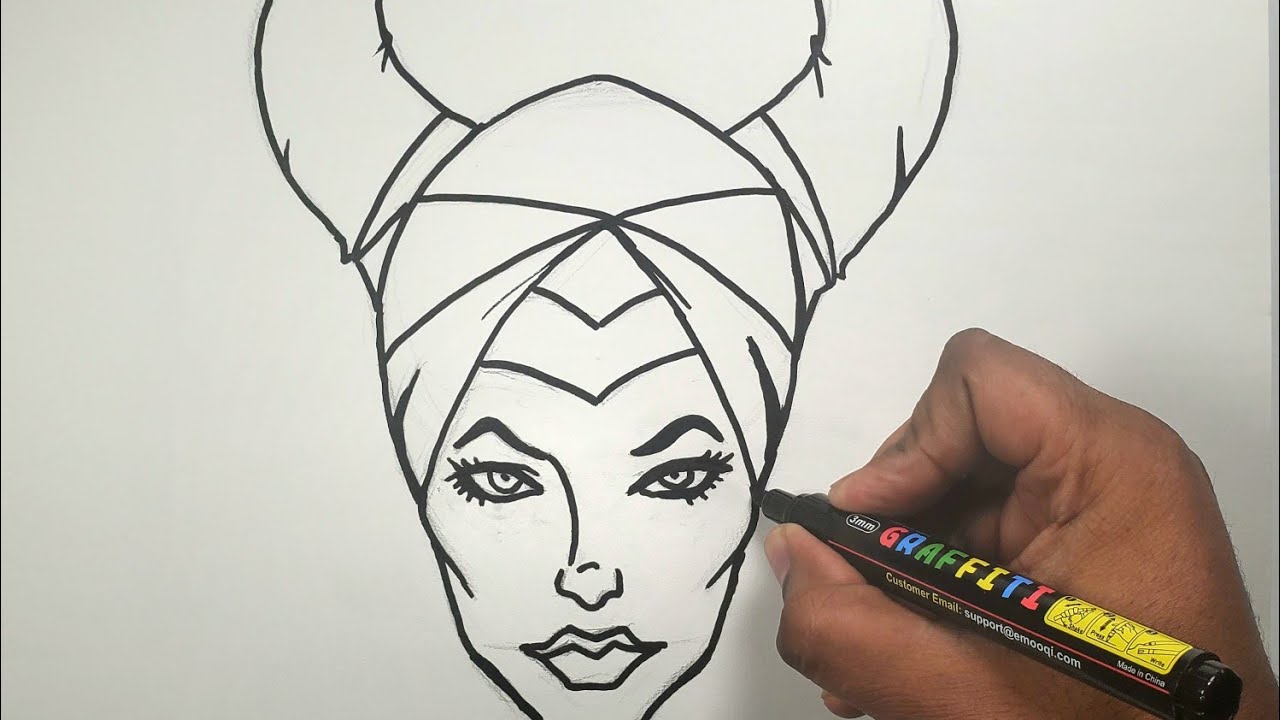 Artassassin - Quick Maleficent sketch I did coming home on the place from  disneyworld. Lots of turbulence so didn't get to do too much detail. #art  #artassassin #drawing #sketch #maleficent #disney #villain #