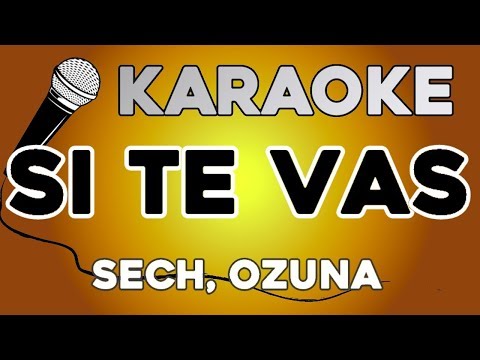 karaoke-(si-te-vas---sech,-ozuna)