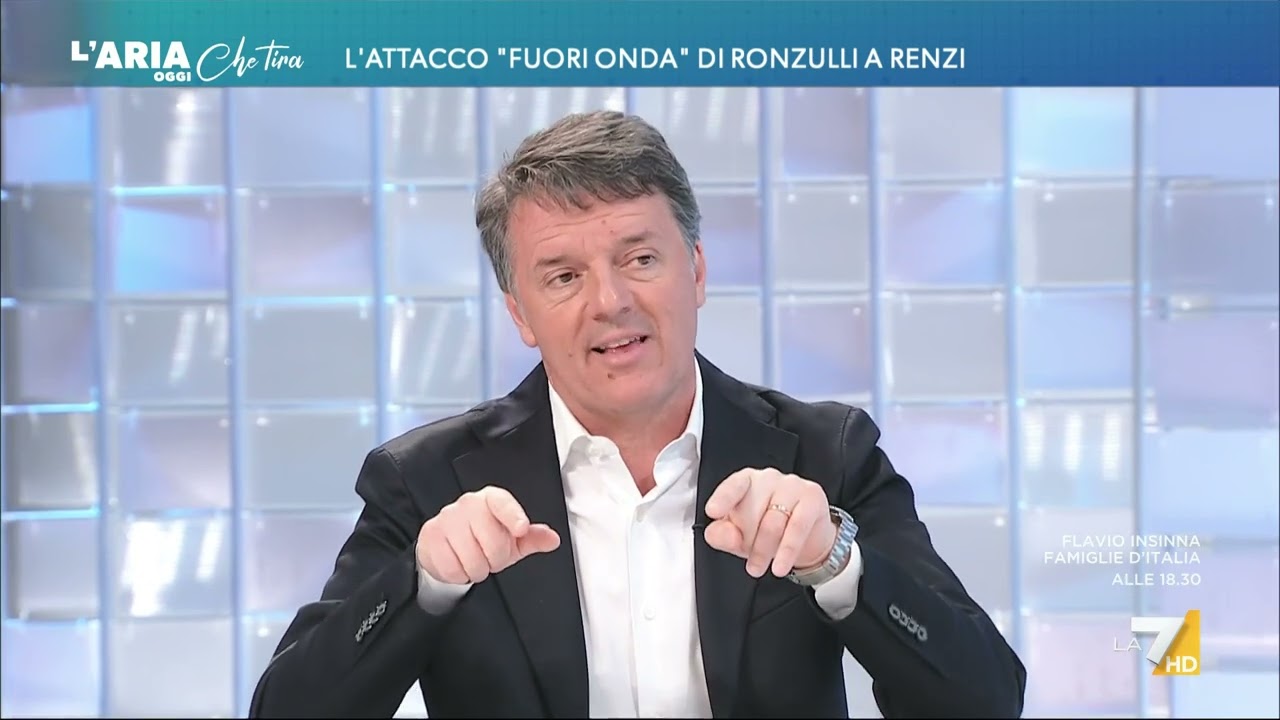 Attacco di Licia Ronzulli, Matteo Renzi: 