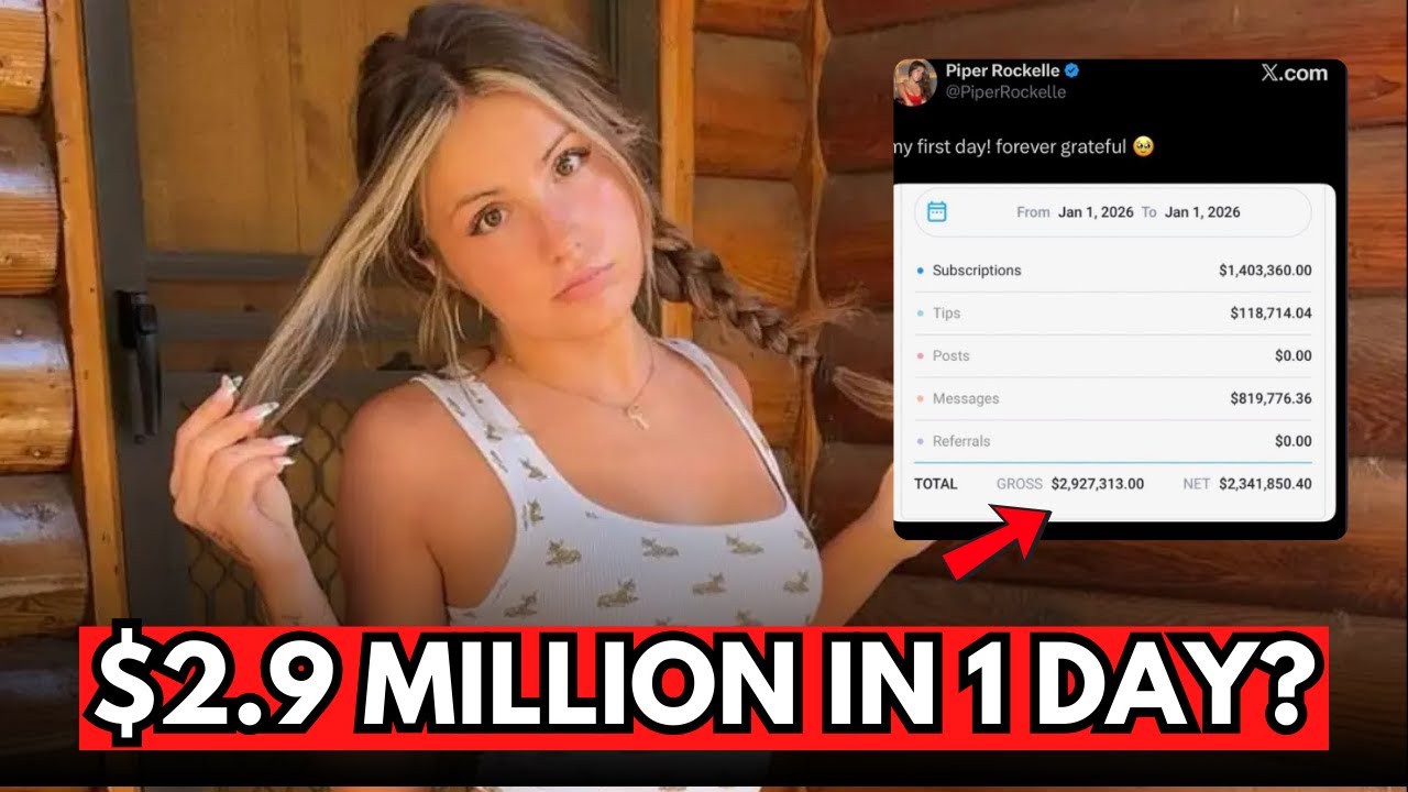 Действительно ли Пайпер Рокелл заработала 3 миллиона долларов за один день?