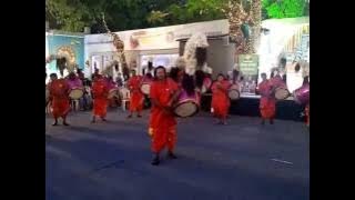 Lokhandwala Durgotsav (Durga Puja) @ Mumbai - Dhaki Performance