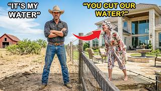 I Turned Off My Own Water on My Ranch — So HOA Karen Called 911 to Have Me Arrested