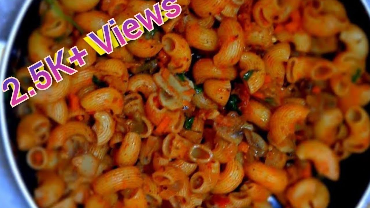 Mushroom pasta recipe in tamil / How to make pasta without sauce