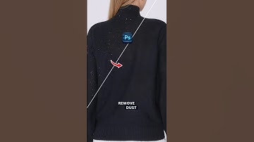 How to Easily Remove Dust in Photoshop shorts