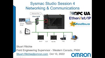 Omron Sysmac Studio Virtual Training Session 4 - 2022