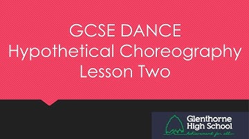 Hypothetical Choreography Lesson 2