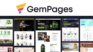 Gempages Shopify Tutorial 2022 | Shopify Product Landing Page | Gempages Page Builder Shopify APP