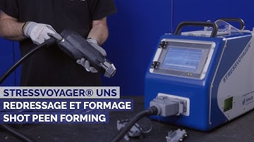 STRESSVOYAGER® Portable ultrasonic shot peen forming | SONATS - EUROPE TECHNOLOGIES