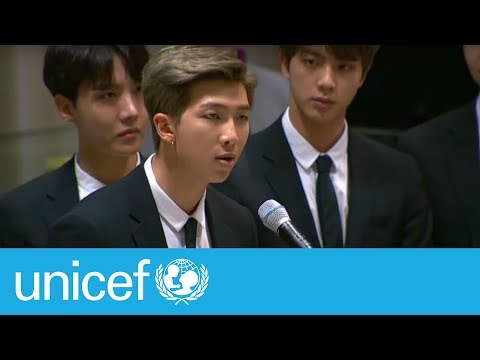 BTS speech at the United Nations | UNICEF
