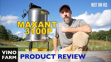 MAXANT 3100P Power Honey Extractor Review