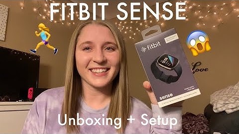 Fitbit Sense Unboxing + Setup!