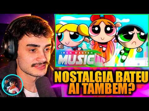 REACT COM O @PapyrusDaBatata || Rap das Meninas Superpoderosas - AS PROTETORAS DE TOWNSVILLE