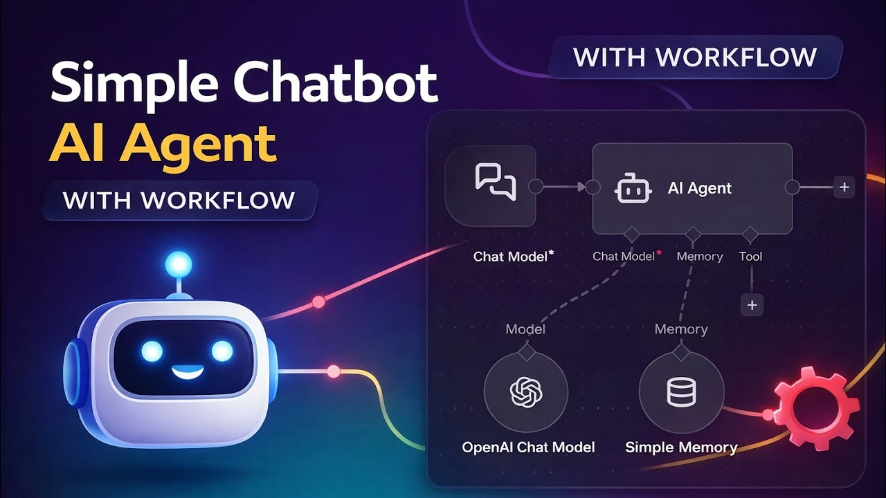 Build a Simple AI Chatbot in n8n 🔥 (Full Workflow Tutorial) - YouTube