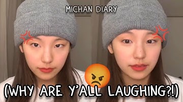 yeji got angry after seeing midzy *laugh at her* for no reason