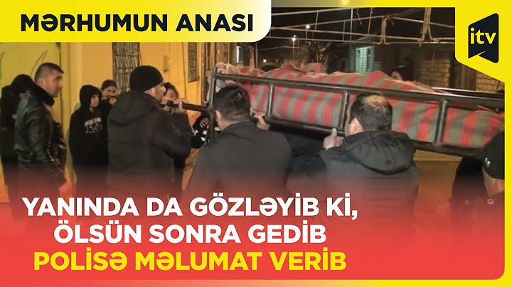 Ağstafada 23 yaşlı ər 19 yaşlı həyat yoldaşının başını kəsdi