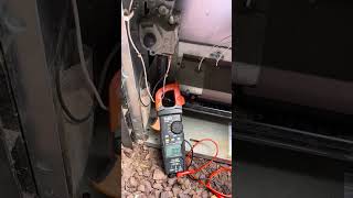 Troubleshooting “IF Error” (Ignition Failure) code on Hayward heater - testing amps of gas valve