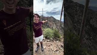 Mt. Lemmon echos are insane! You can hear it for miles! #arizona #hiking #tucson #outdoors