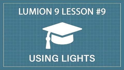 How to add Lights to your Design: Lumion 9 - 3D Render Tutorial