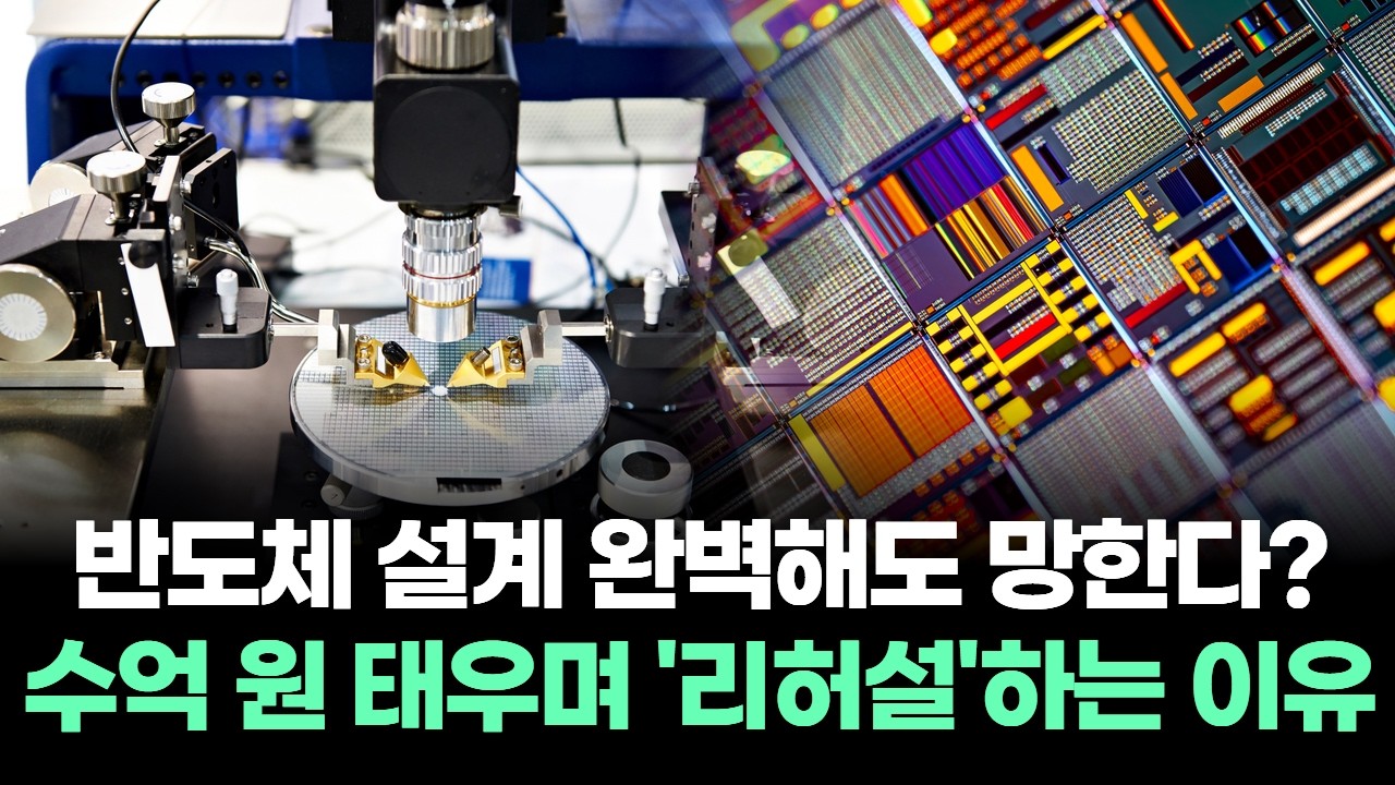 반도체 설계 완벽해도 망한다? 수억 원 태우며 '리허설'하는 이유