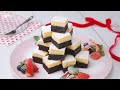 可愛いスクエアブラウニーチーズケーキ♪〜チョコもチーズも楽しめちゃう！〜 / Square Brownie Cheesecake