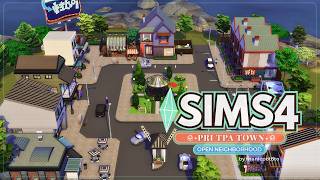 Wait… This is ONE Lot? | Fully Walkable Sims 4 Neighborhood Tour ✨ screenshot 3