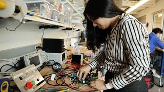 Cornell undergrads research quantum dots, wave converters, lithium extraction