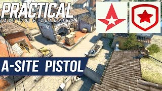 CS:GO Tactic -- Astralis vs Gambit -- Inferno A-site Pistol Tactic