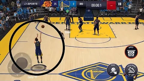 Steph Curry Half Court Shot | NBA Live Mobile Season 6