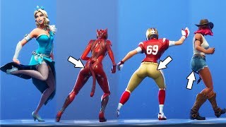 *NEW* THICC KNEE SLAPPER DANCE EMOTE IS TURNING ME ON πβ€οΈ FORTNITE SEASON 7