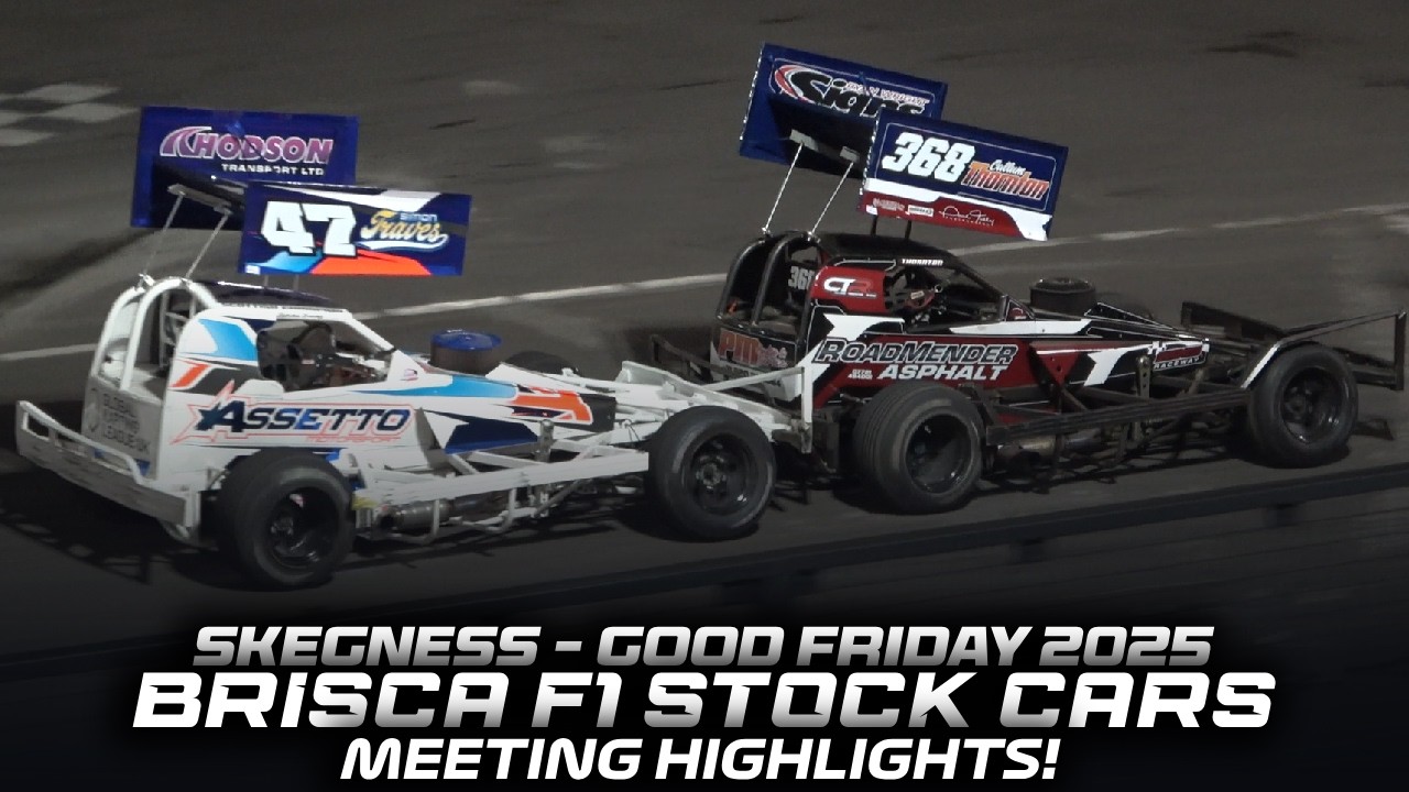 BriSCA F1 Stock Cars - Good Friday Highlights (Skegness - 18/4/25)