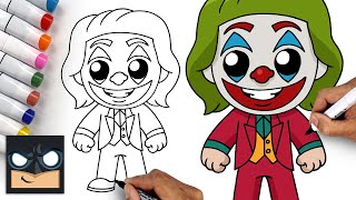 how to draw the joker step by step art tutorial