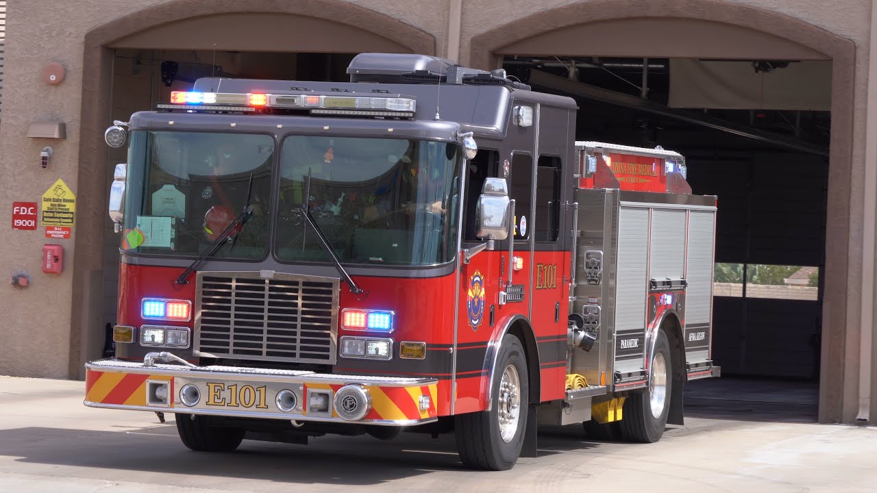 *EQ2B Priority* Arizona Fire Medical Authority Engine 101 & Medic 101 responding