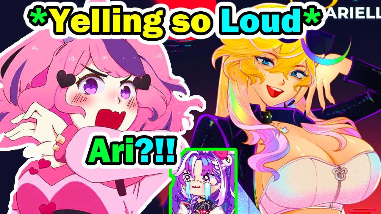 Ironmouse Reaction to Ari Getting Extremely Angry - YouTube