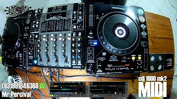 SHOWCASE • Pioneer CDJ-800 MK1, CDJ-800 MK2, CDJ-1000 MK1, CDJ-1000 MK2 — MIDI p/ Traktor/VirtualDJ