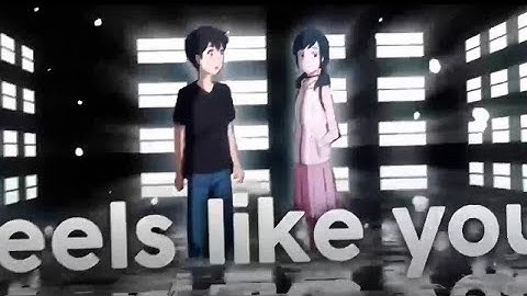 Amv Typography Collab | its you | after effect X alight motion