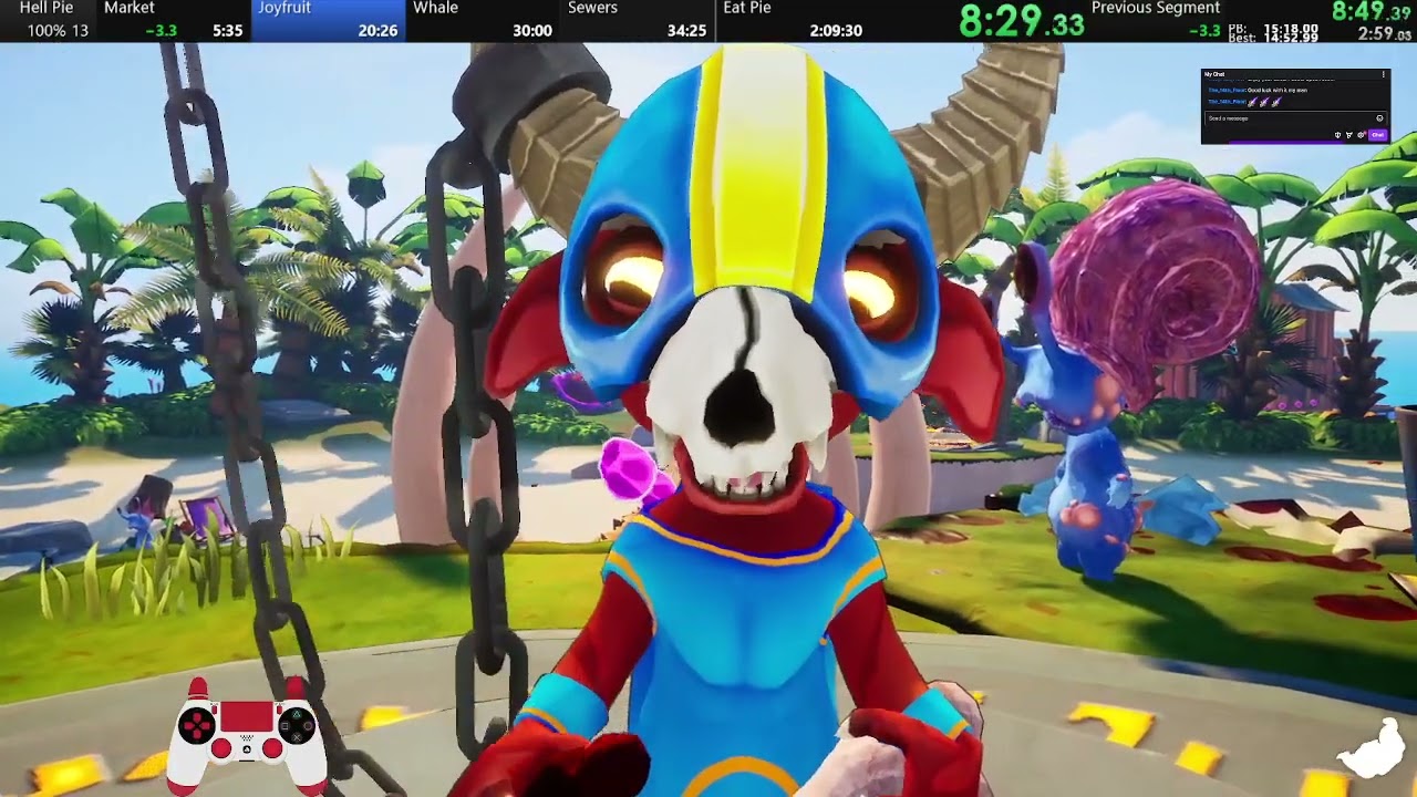 Hell pie 100% speedrun 