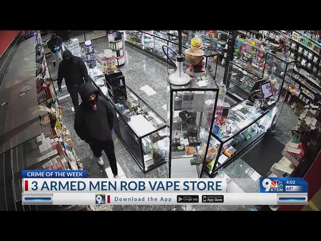 kenworthy tobacco and vape Crime of Week: 3 armed men rob a store in NE El Paso Paso KENWORTHY TOBACCO & VAPE -
