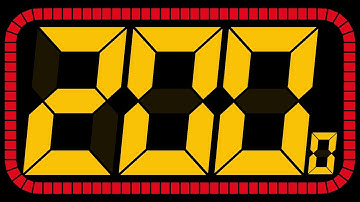 200 Seconds Country Countdown Timer with Big Numbers